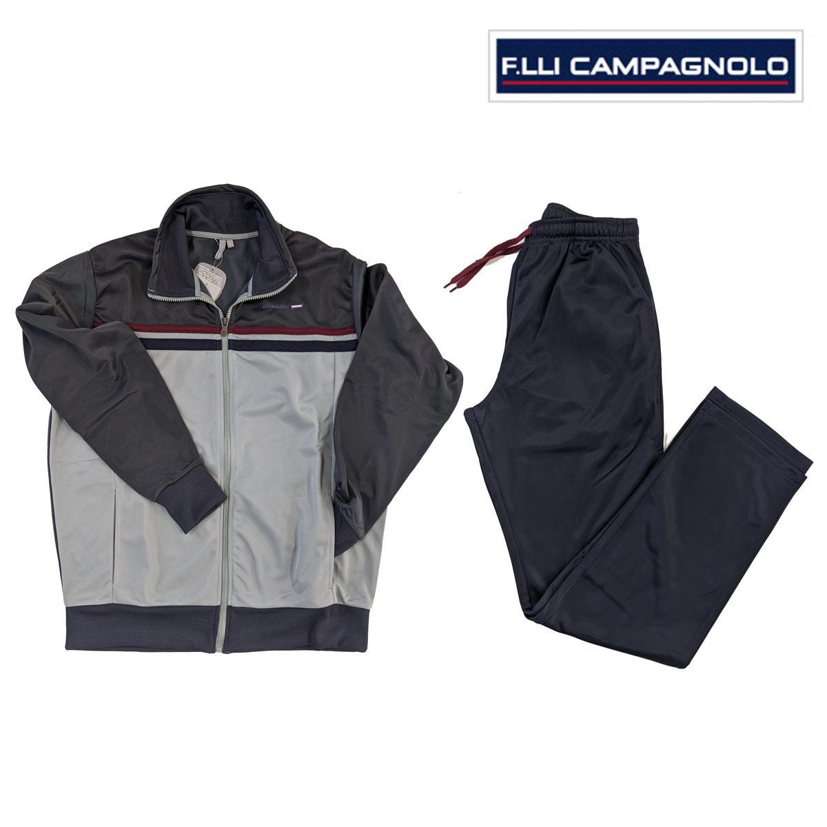 Tuta acetata felpata Campagnolo uomo