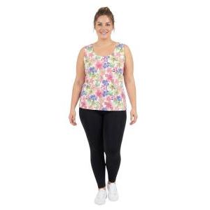 Canotta floreale campagnolo donna