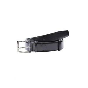 Cinta semilucida pelle cm 3.5 nero
