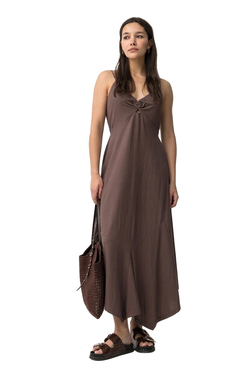 Abito maxi lungo Tiffosi donna