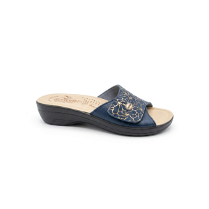 Ciabatte a fascia con strappo  donna