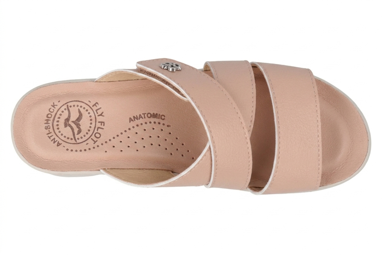 Ciabatte fascia in ecopelle Fly Flot donna