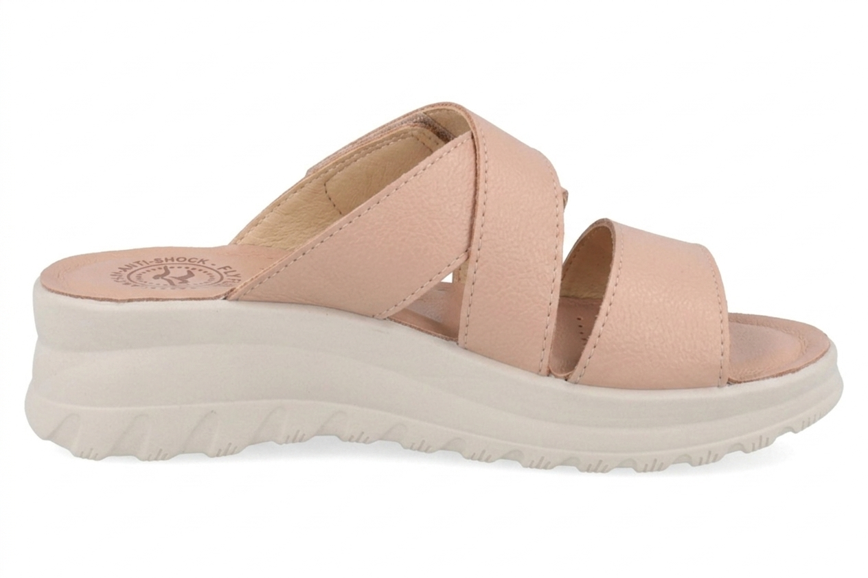 Ciabatte fascia in ecopelle Fly Flot donna