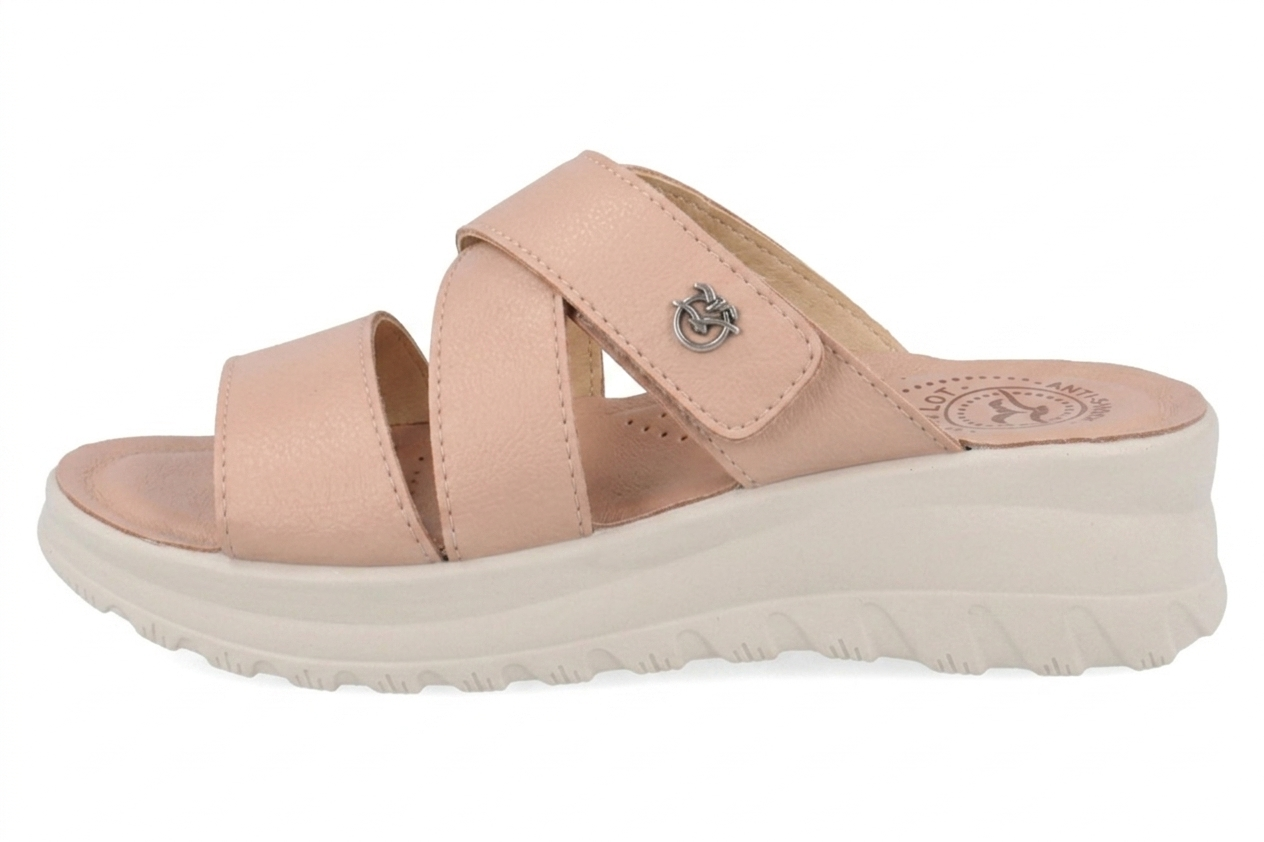 Ciabatte fascia in ecopelle Fly Flot donna