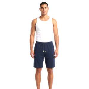 Pantaloncini corti blu campagnolo uomo
