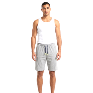Pantaloncini corti grigio campagnolo uomo