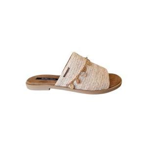 Ciabatte fascia beige  donna