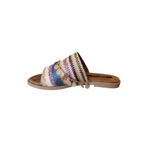 Ciabatte basse ciondoli gmv multicolor