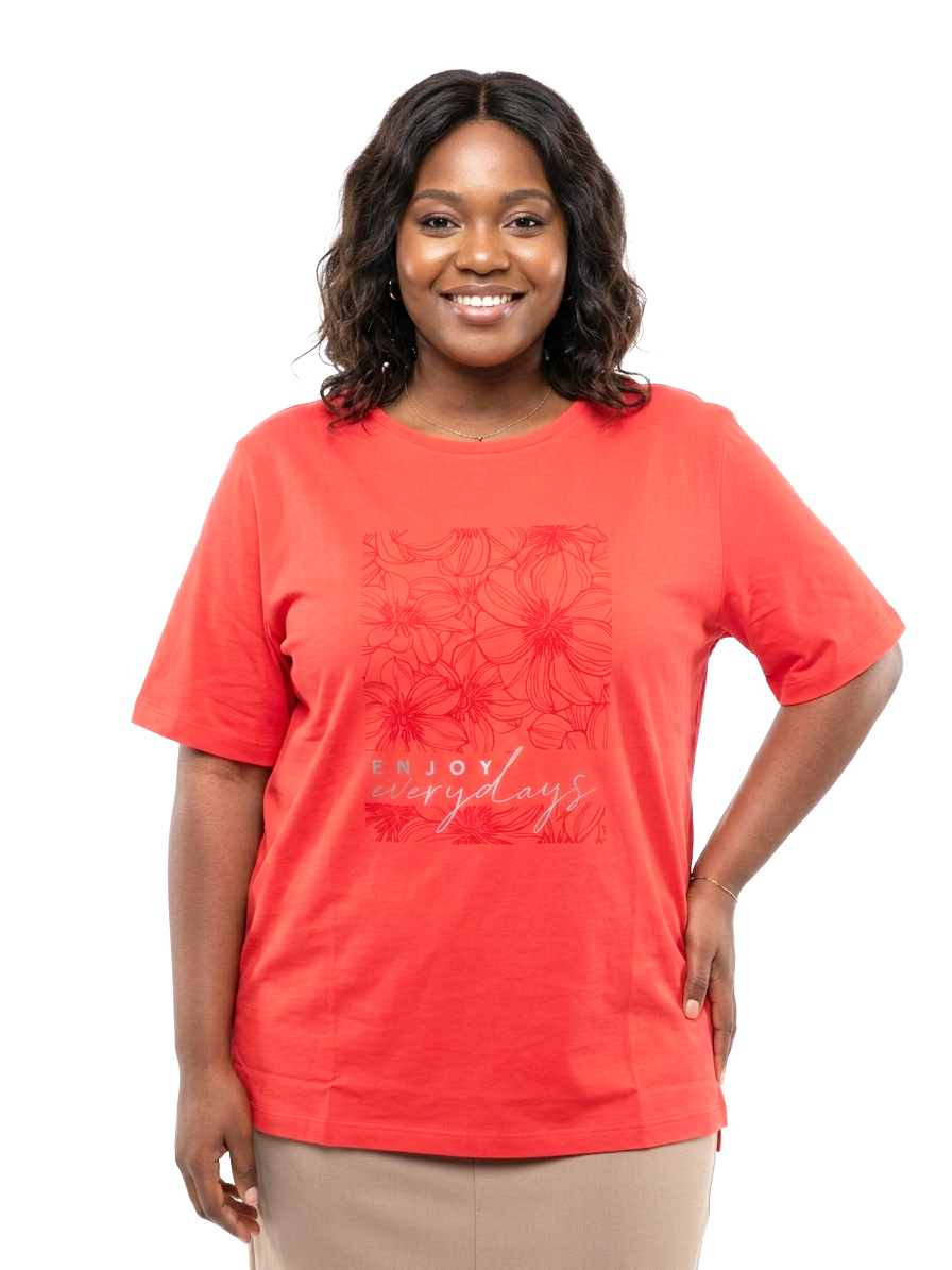 T-shirt donna curvy Campagnolo