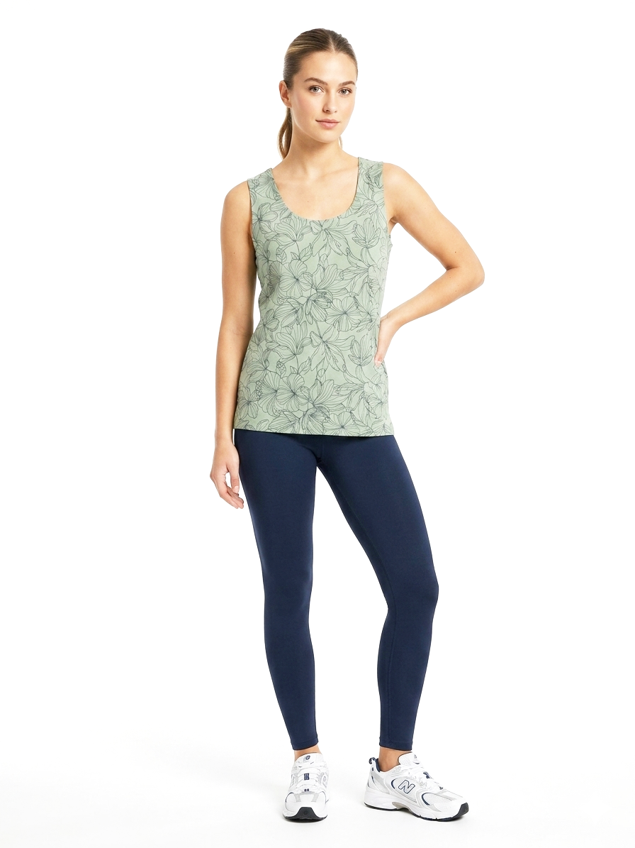 Canotta floreale Campagnolo donna
