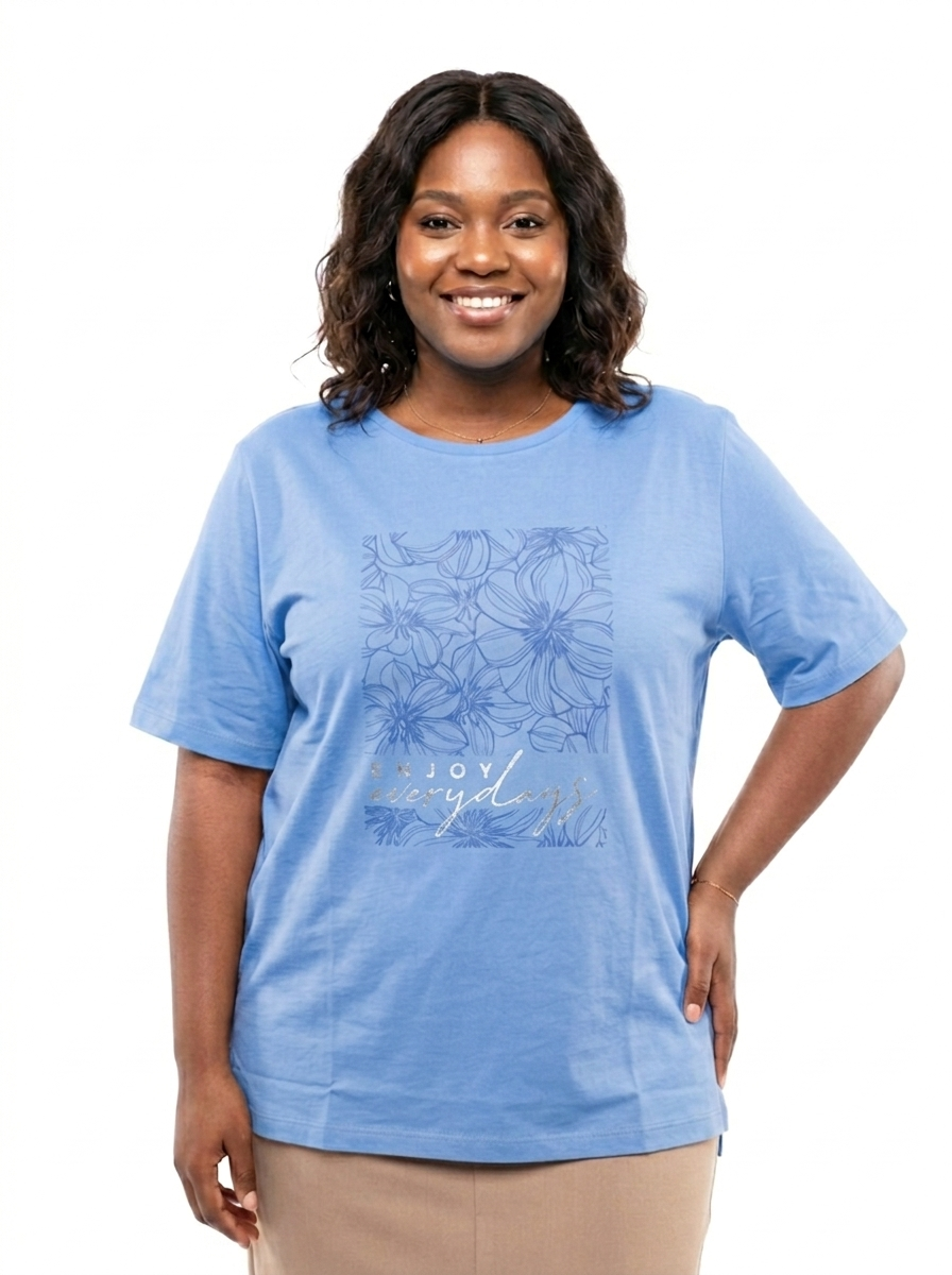T-shirt donna curvy Campagnolo