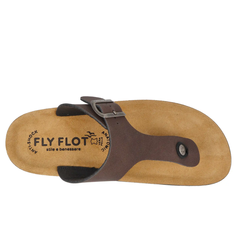 Infradito in ecopelle Fly Flot uomo