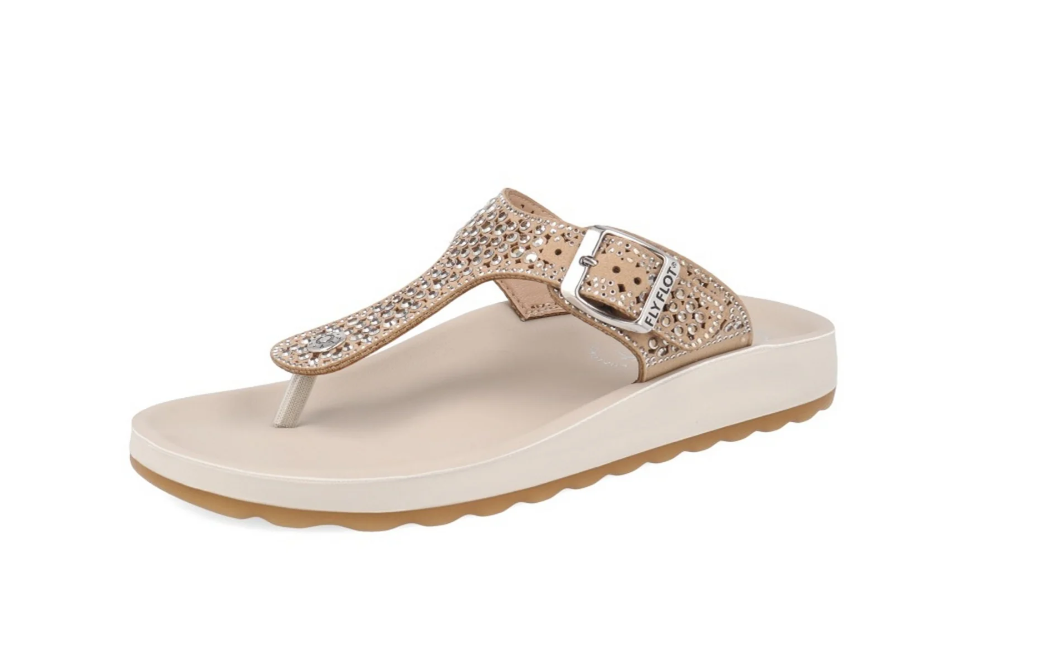 Infradito con strass Fly Flot Donna
