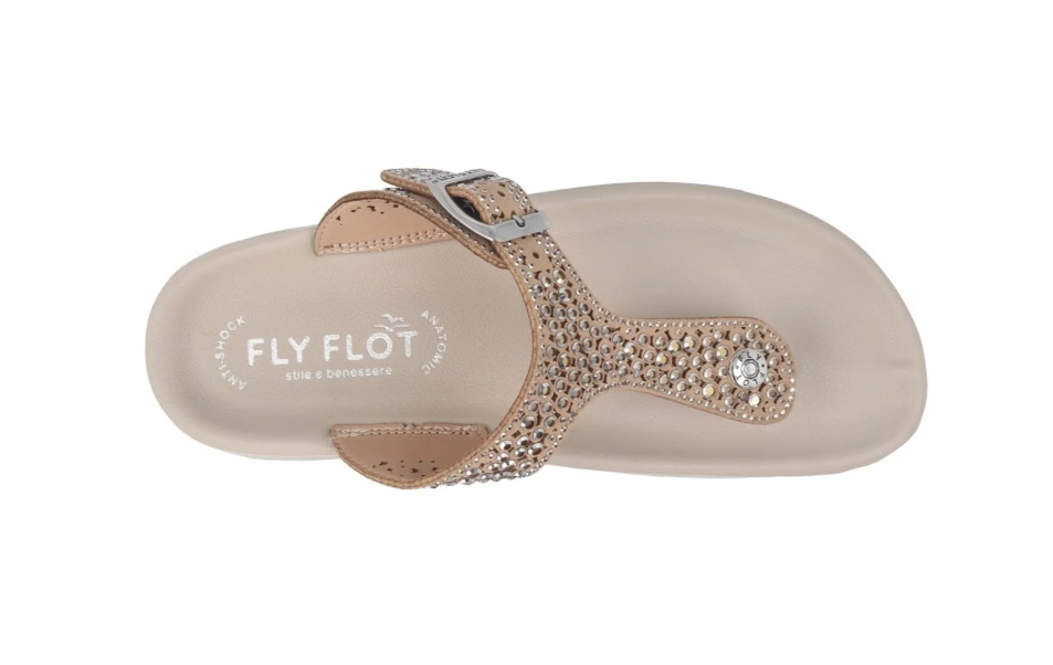 Infradito con strass Fly Flot Donna