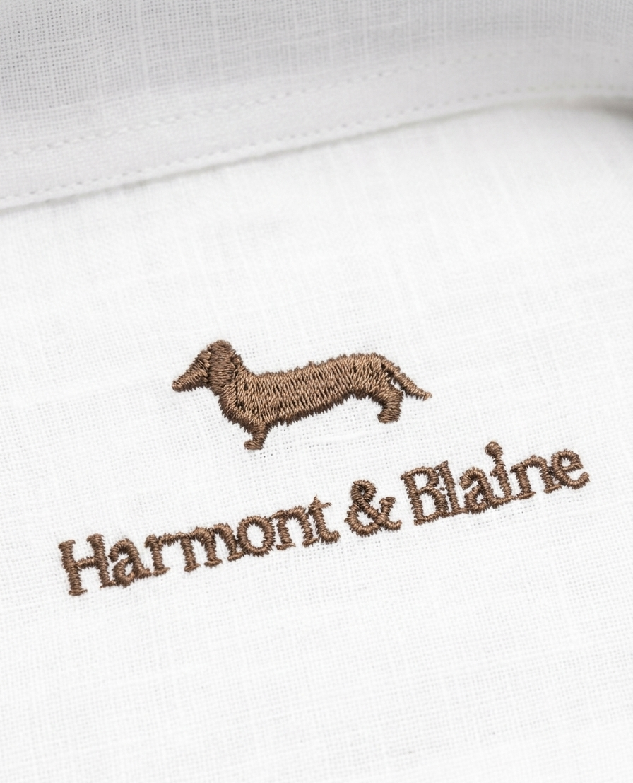 Camicia puro lino Harmont & Blaine 4XL uomo