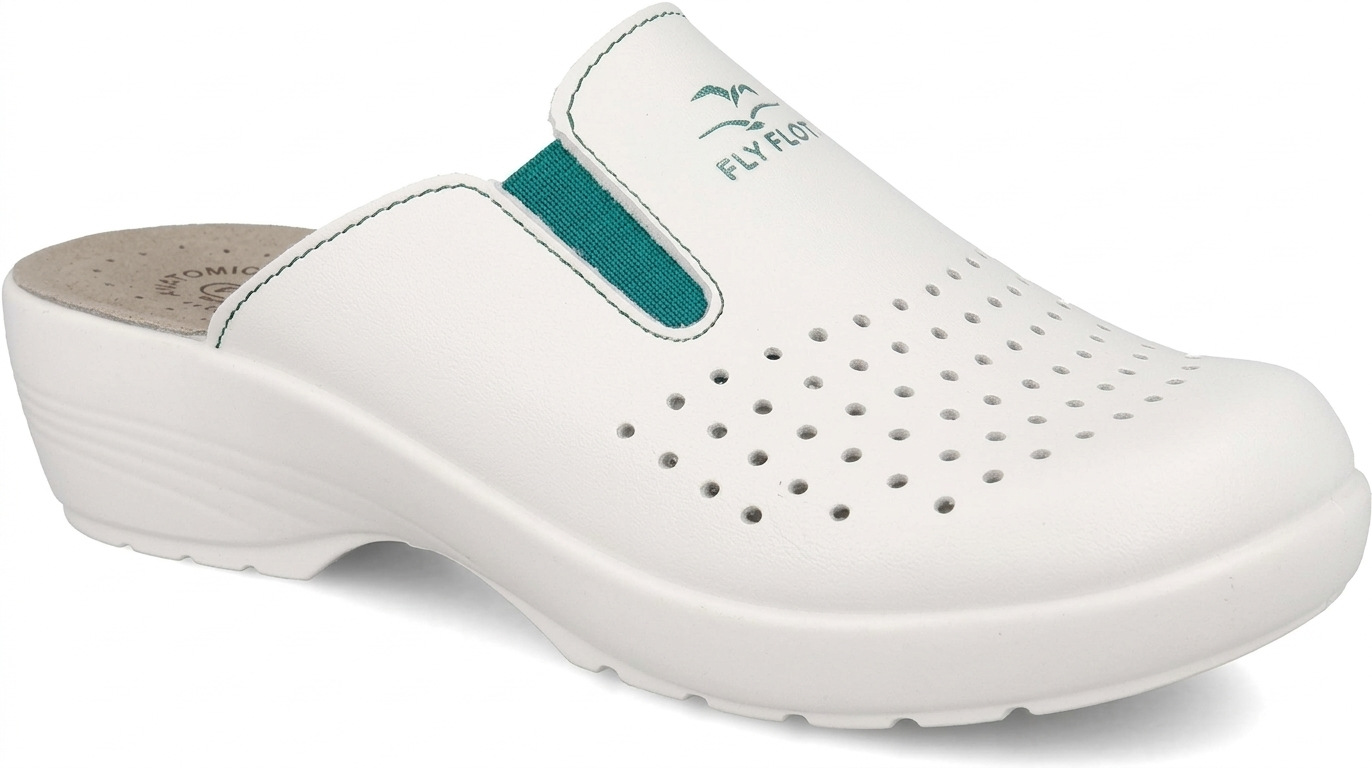 Ciabatte sanitarie bianche Fly Flot