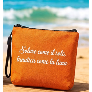 Telo mare in microfibra con pochette