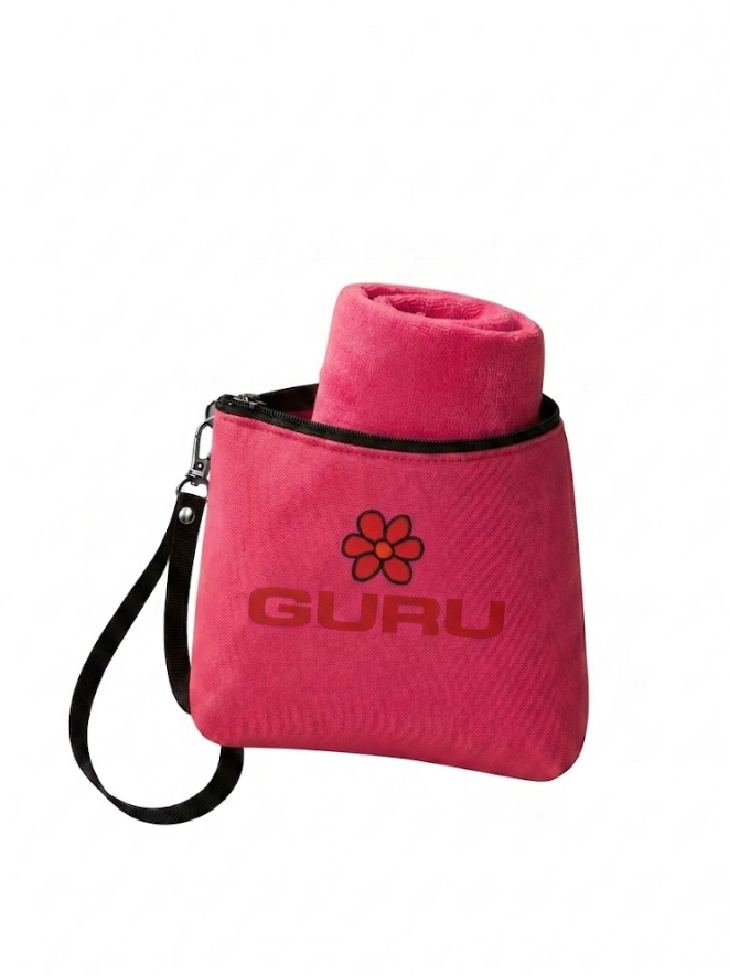 Telo mare in microfibra con pochette Guru