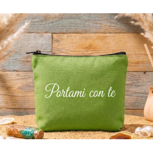 Telo mare in microfibra con pochette