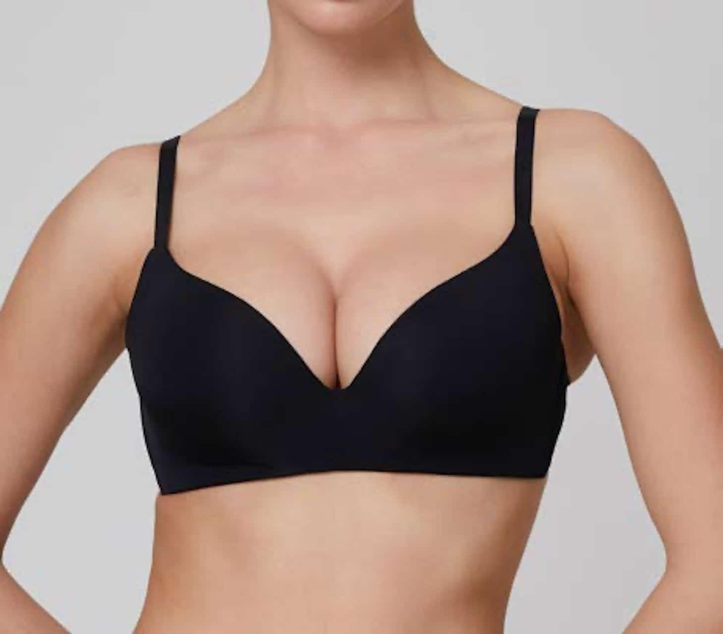 Reggiseno Jadea modello Abbraccio nero