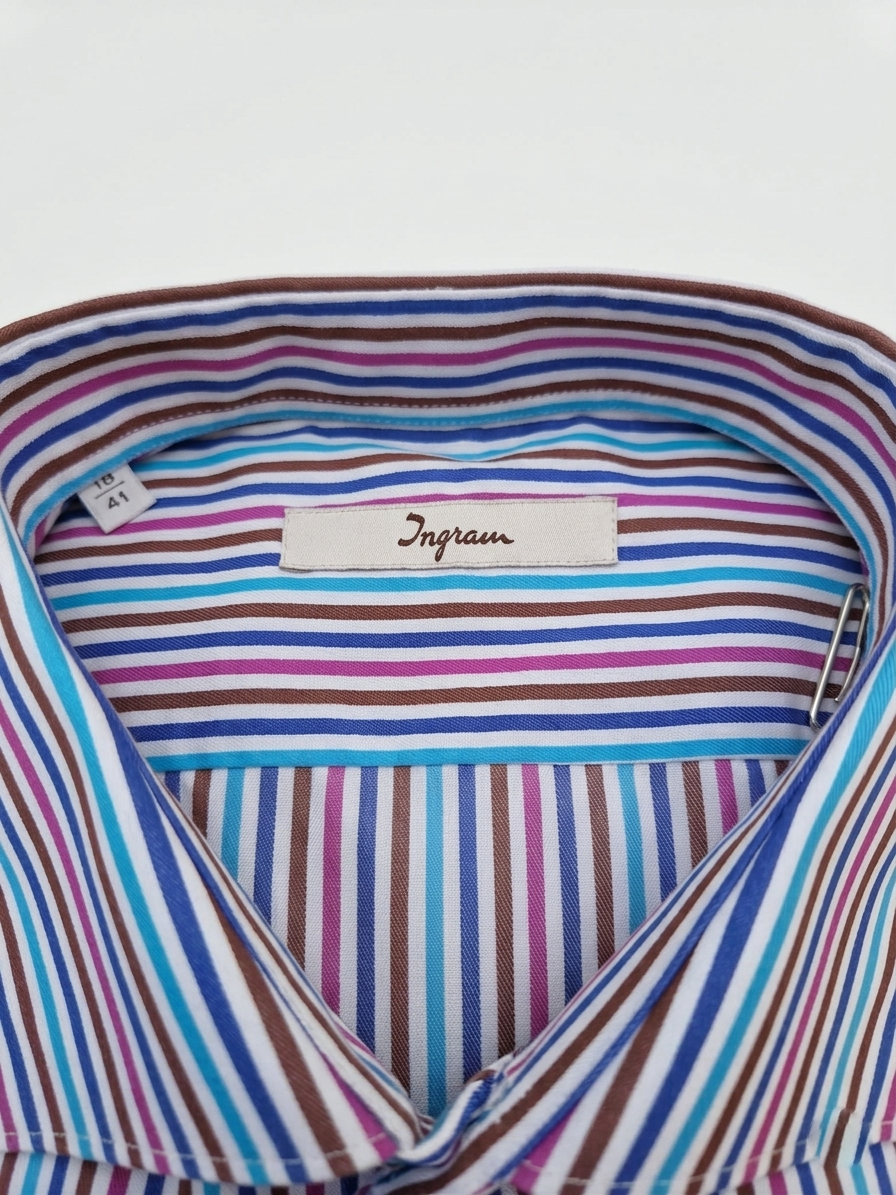 Camicia multicolor Ingram Slim Fit