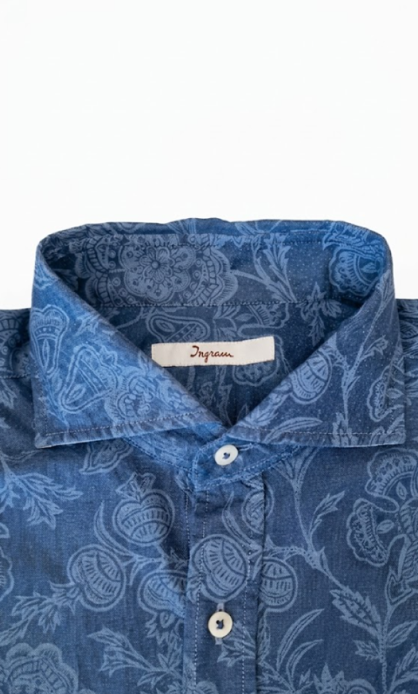 Camicia Ingram collo coreana