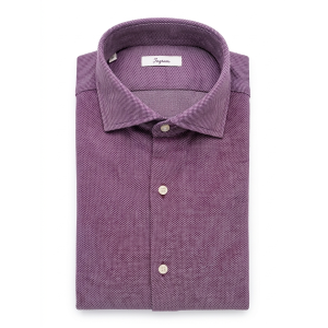Camicia slim fit cotone jersey