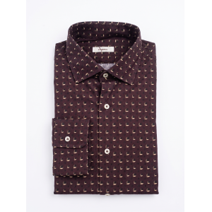 Camicia  slim fit fantasia