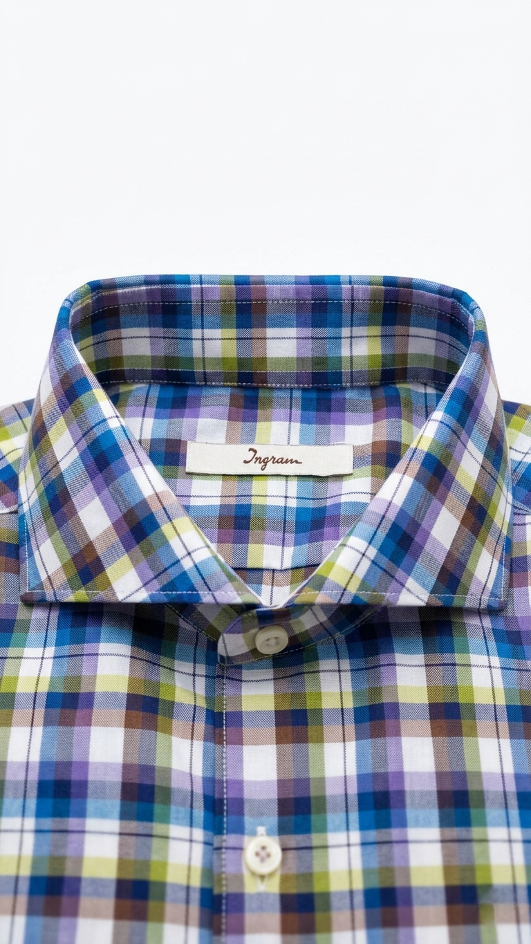 Camicia Regular Fit Ingram Quadri