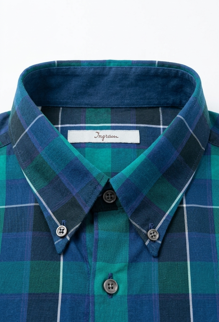 Camicia Slim Fit Ingram Quadri
