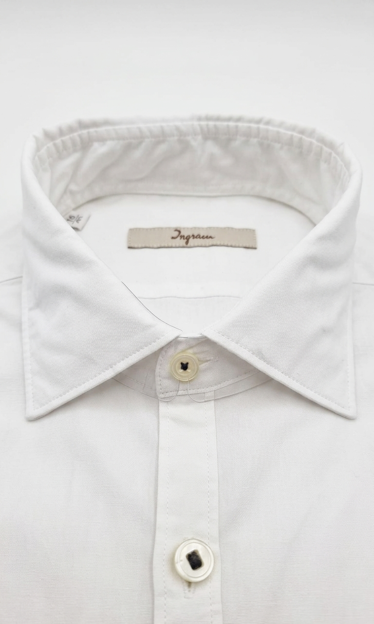 Camicia Slim Fit Ingram Bianco