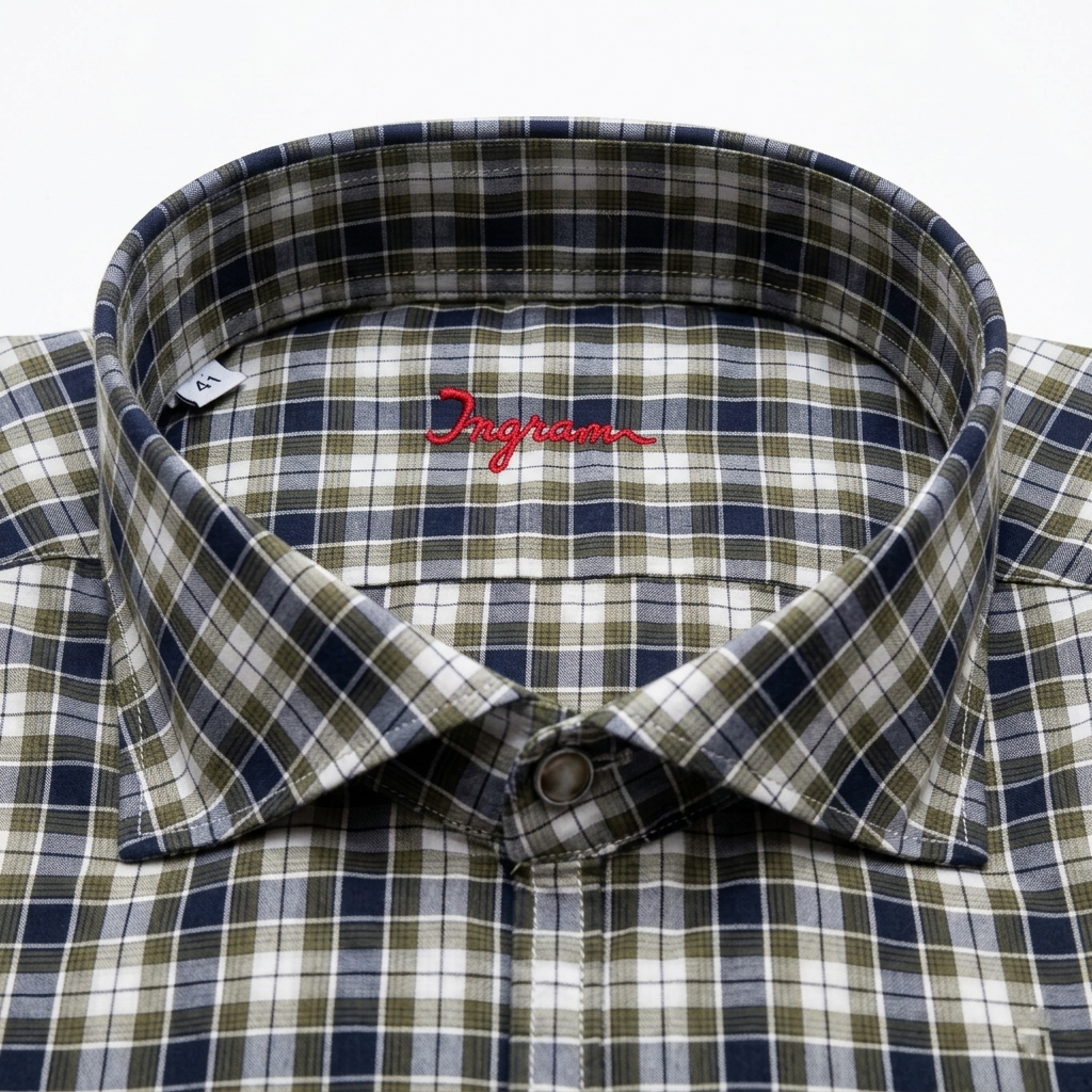Camicia Slim Fit Ingram Quadri
