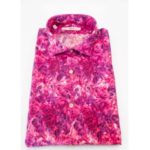 Camicia uomo fucsia