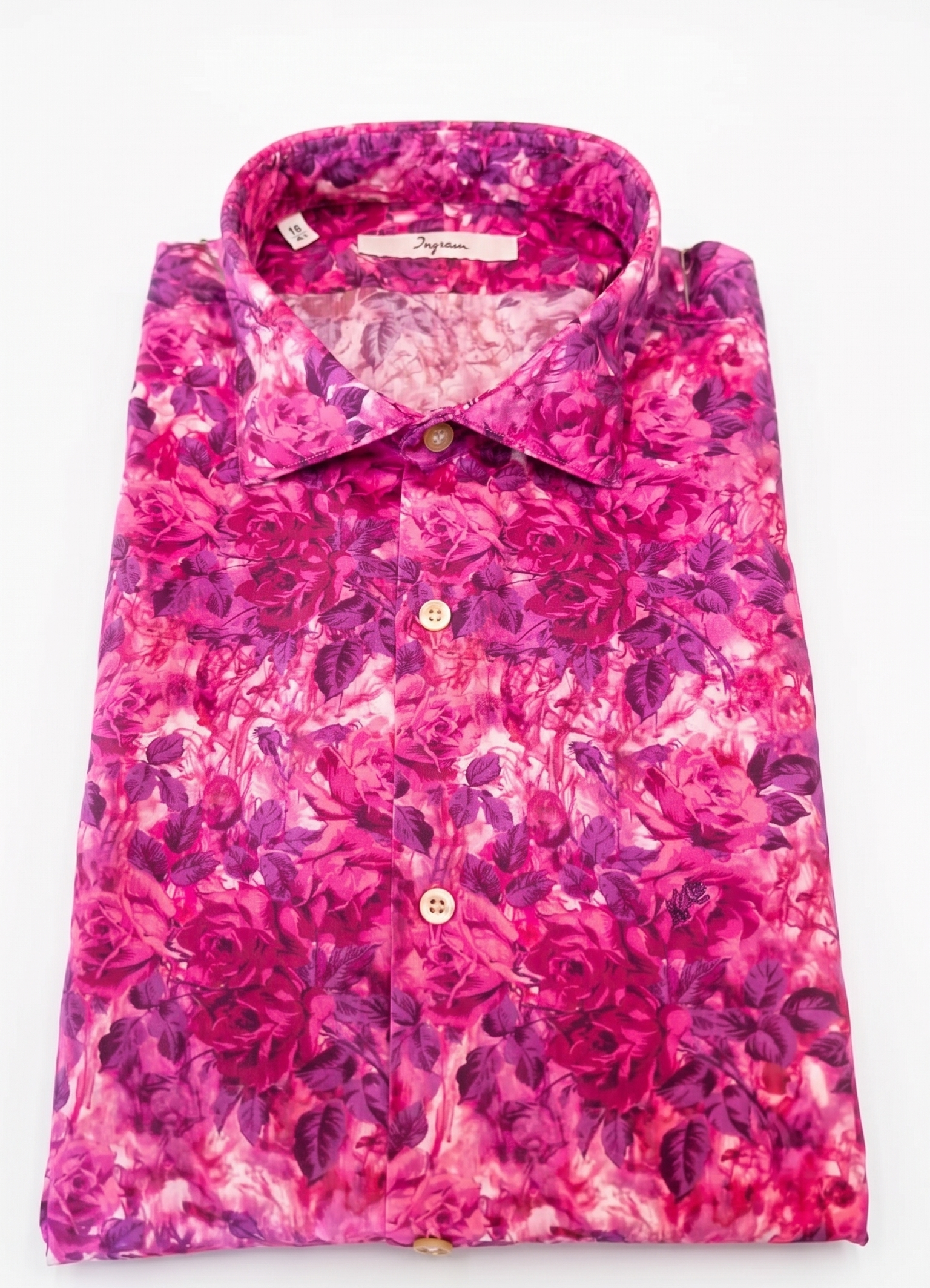 Camicia uomo fucsia Ingram