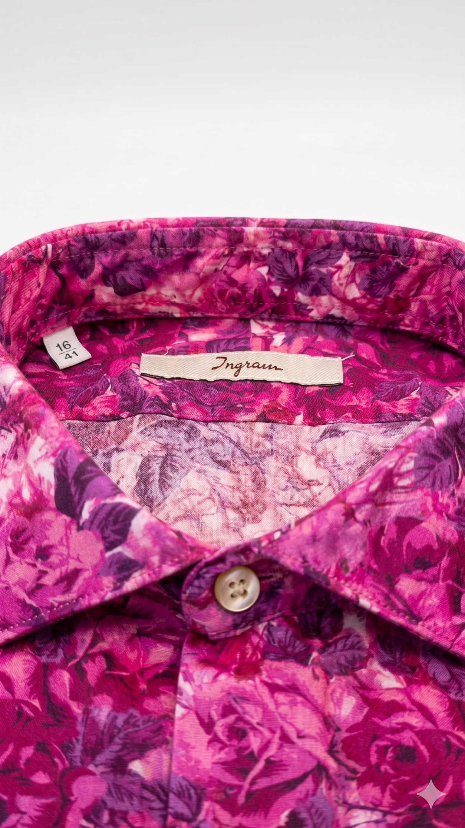 Camicia uomo fucsia Ingram