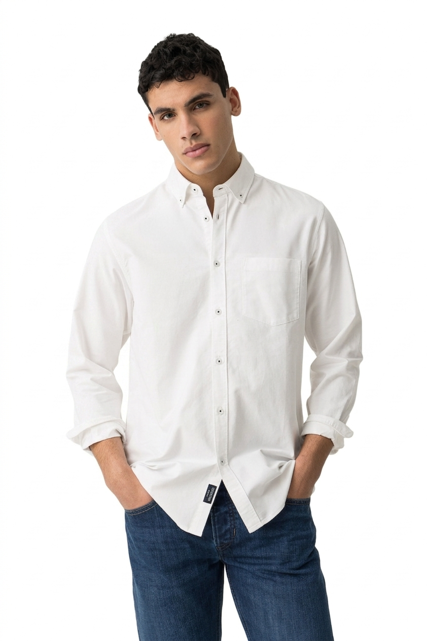 Camicia manica lunga in cotone Tiffosi