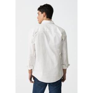 Camicia manica lunga in cotone