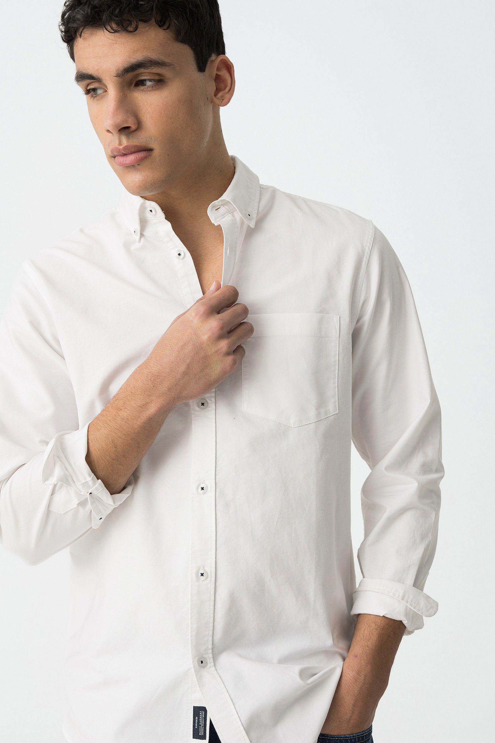 Camicia manica lunga in cotone Tiffosi