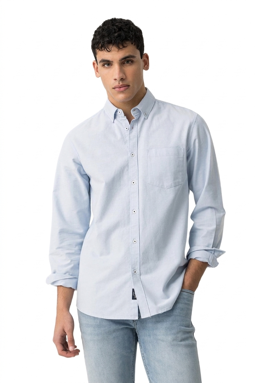 Camicia manica lunga in cotone Tiffosi