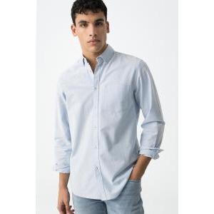 Camicia manica lunga in cotone