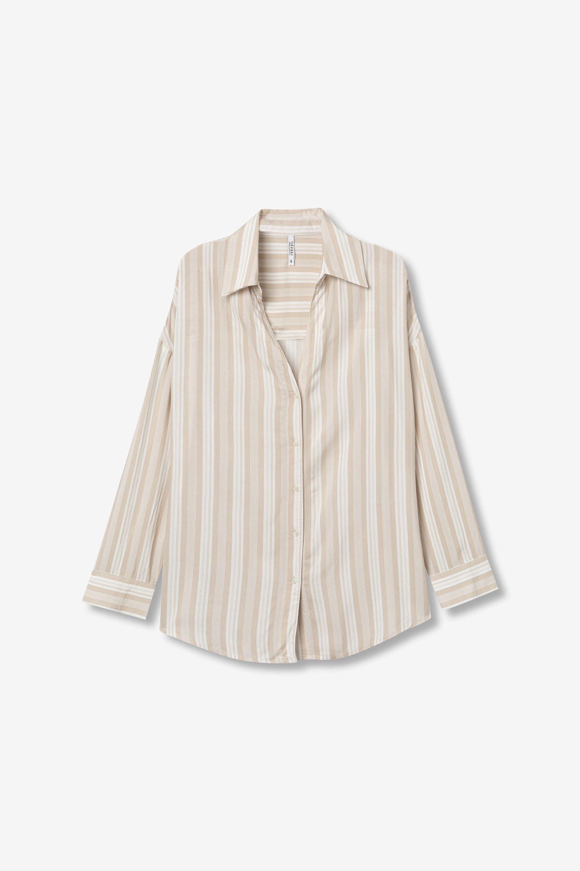Camicia viscosa manica lunga donna Tiffosi