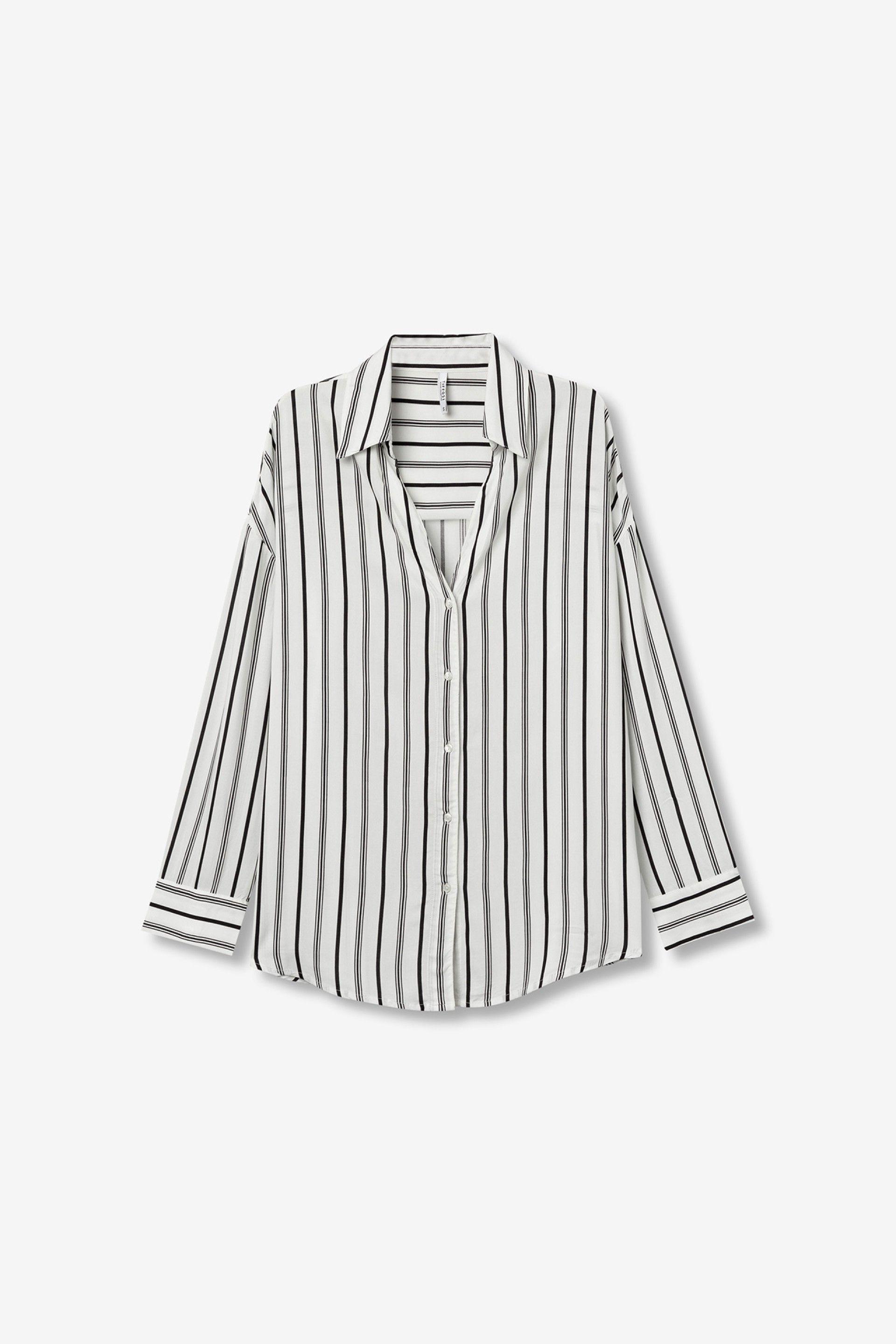 Camicia viscosa manica lunga donna Tiffosi
