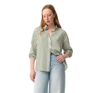 Camicia oversize donna misto lino