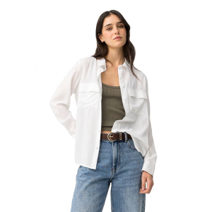 Camicia manica lunga bianca