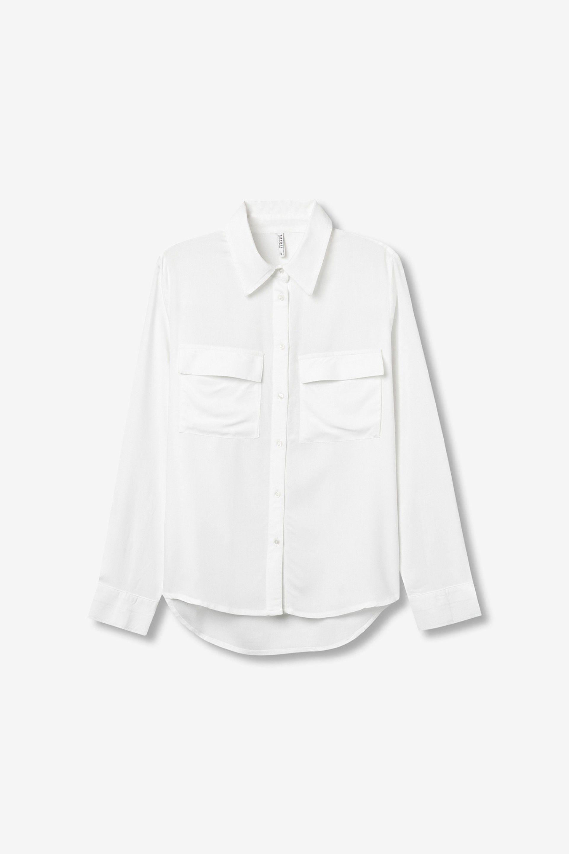 Camicia manica lunga bianca Tiffosi