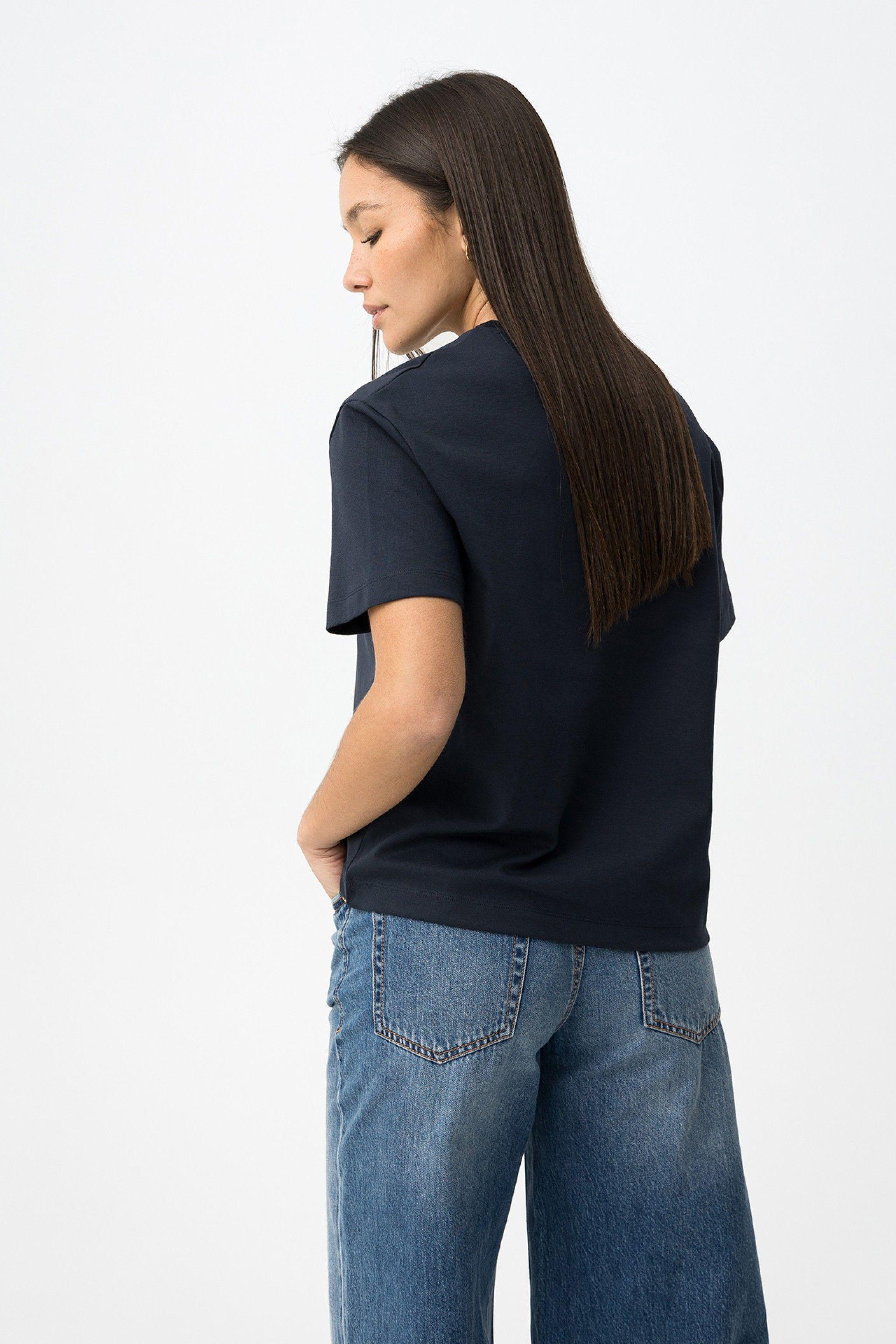 T-shirt scollo V donna Tiffosi