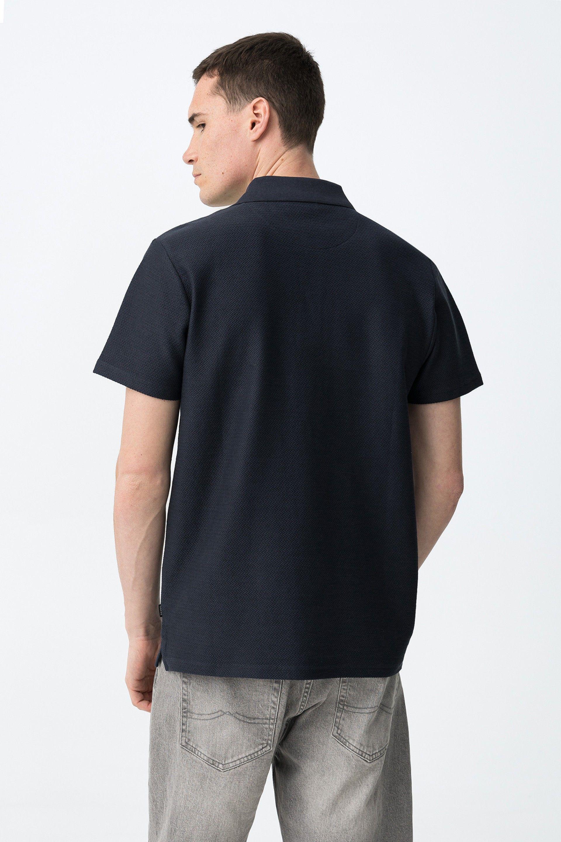 Polo micro trama Tiffosi uomo
