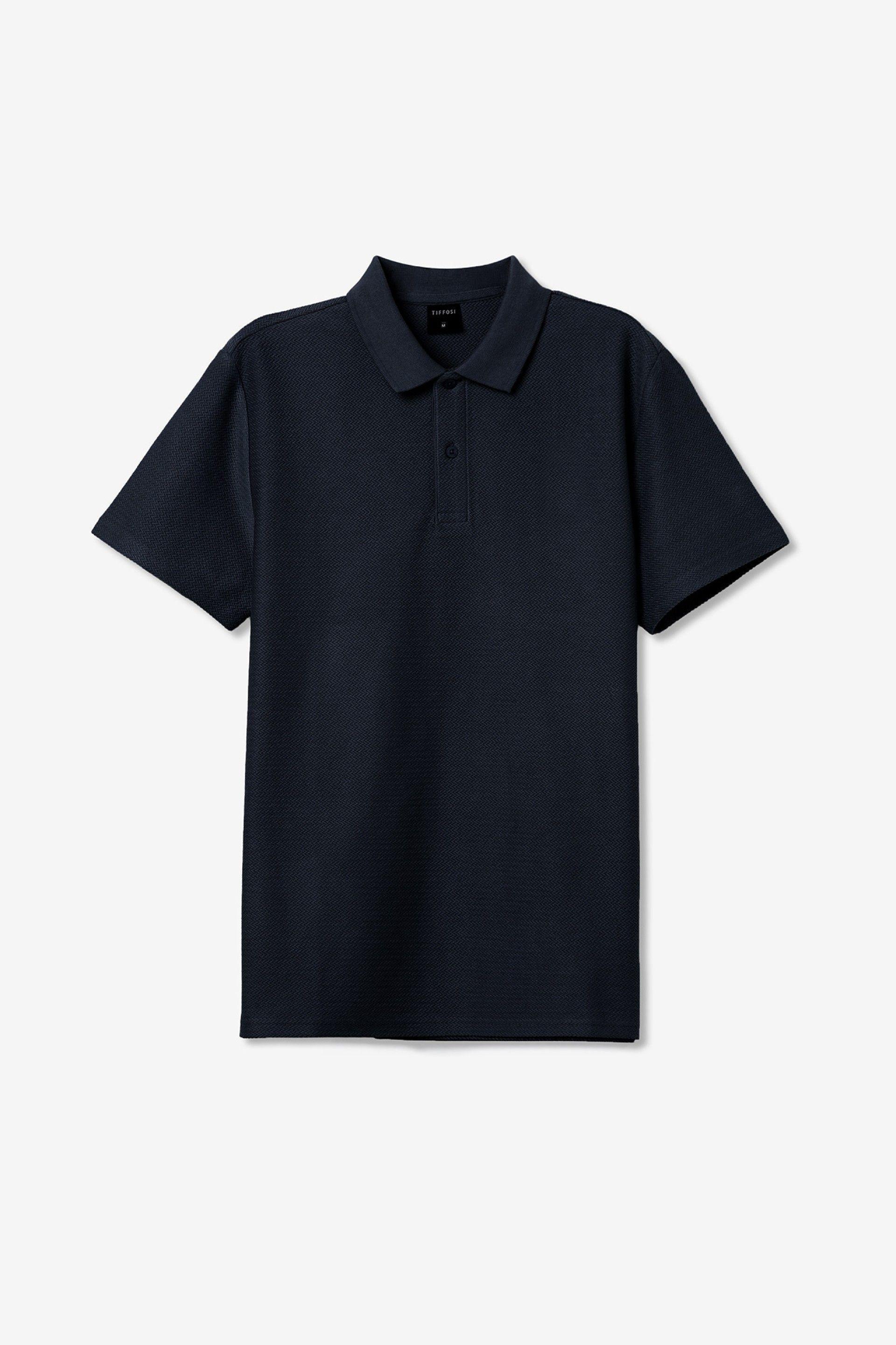 Polo micro trama Tiffosi uomo