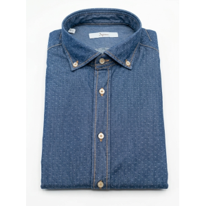 Camicia in cotone di jeans