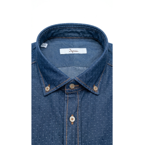 Camicia in cotone di jeans